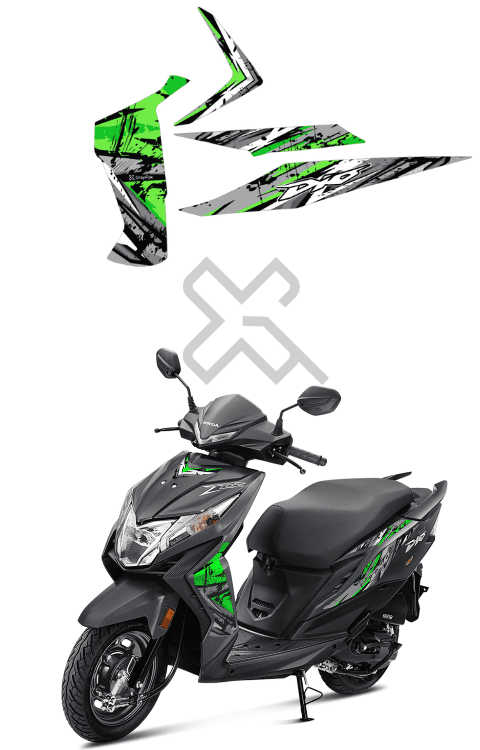 Dio Bs6 Sticker | Dio BS6 Custom Graphics
